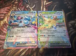Pokemon TCG Glaceon And Leafeon STAMPED PROMO Card Prismatic Evolutions - Image 3