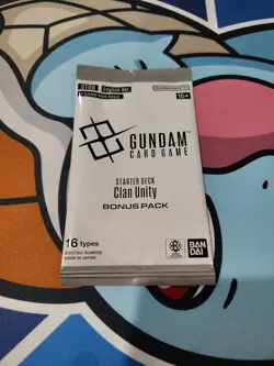 Gundam Card Game Clan Unity Bonus Pack ST06 Unopened Sealed ENGLISH - Image 1