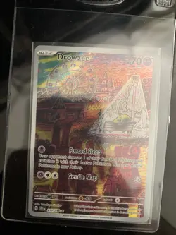 Pokemon TCG Drowzee Scarlet & Violet Base Set Holo Illustration Card 210/198 - Image 2