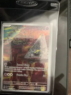 Pokemon TCG Drowzee Scarlet & Violet Base Set Holo Illustration Card 210/198 - Image 3