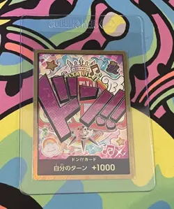 One Piece DON Card Uta Gold Frame The Best Japanese - Image 1