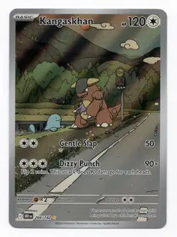 Kangaskhan 204/182 Destined Rivals Illustration Rare Holo Card NEAR MINT - Image 1