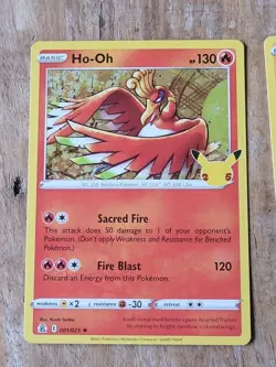 Pokemon McDonalds 2021 - 25th Anniversary Promo Cards Bundle incl HOLO Confetti - Image 2