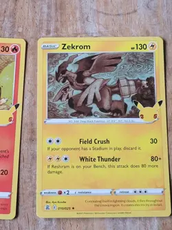 Pokemon McDonalds 2021 - 25th Anniversary Promo Cards Bundle incl HOLO Confetti - Image 3