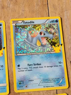 Pokemon McDonalds 2021 - 25th Anniversary Promo Cards Bundle incl HOLO Confetti - Image 5