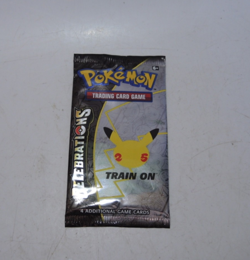 Pokemon Celebrations Booster Pack 25th Anniversary - 4 Cards - Sealed NEW - Image 1