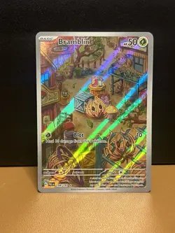 Bramblin 198/193 SV Paldea Evolved Illustration Rare Pokemon Card SCARLET VIOLET - Image 1
