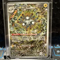 Magneton - SVP 159 - Illustration Rare - SV Black Star Promos - Pokemon Card NM - Image 1