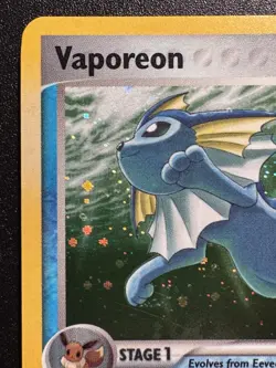 Vaporeon 6/17 POP Series 3 Promo Pokemon Card Holo Foil Rare Near Mint - Image 3