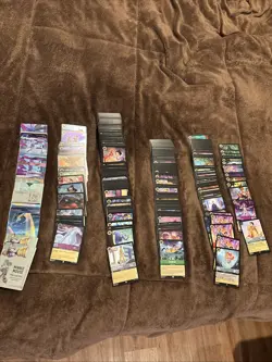Disney Lorcana Card Lot Of 470 Cards! See Description For Card Details FREE SHIP - Image 1