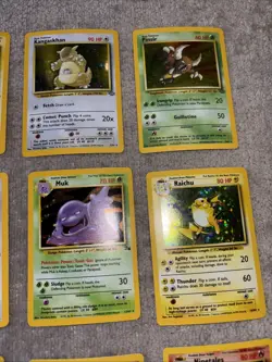 Vintage Huge Pokemon 1999 LOT 2nd Edition 12 Holo + Huge Stack Over 150 Cards VG - Image 5