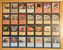 Urza's Saga Magic The Gathering Lot 40 Cards LP - Image 1