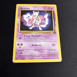 Pokemon Card - Mewtwo (WB Movie Promo) - WoTC Promo Stamped #3 HP - Image 1
