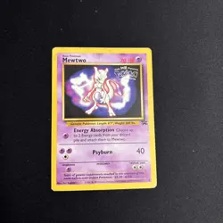 Pokemon Card - Mewtwo (WB Movie Promo) - WoTC Promo Stamped #3 HP - Image 2