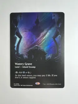 MTG Edge of Eternities Watery Grave Borderless Foil 0286 - Image 1