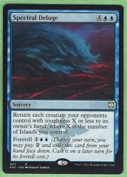MTG Magic the Gathering - Spectral Deluge Commander: Kaldheim - Image 1