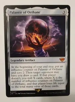 Mtg Lord Of The Rings Palantir Of Orthanc NM - Image 1