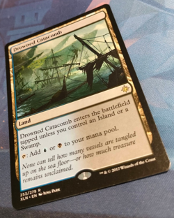 Drowned Catacomb - Ixalan - Rare - NM to LP (see pics) MTG - Image 3