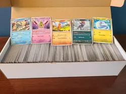 Pokemon TCG Lot Of 1000 Cards - Mixed Sets Scarlet and Violet Era - Image 1