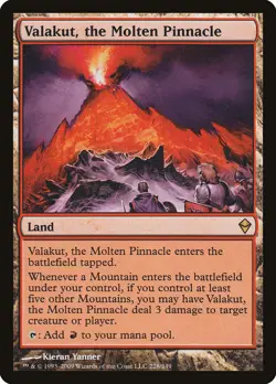 Valakut, the Molten Pinnacle- Zendikar Regular MTG-LP - Image 1
