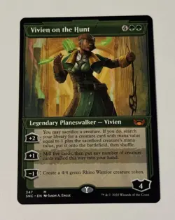 MTG Vivien on the Hunt - Streets of New Capenna NM - Image 1