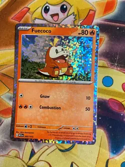 Fuecoco 002/015 - Holo - McDonald’s 2023 Pokemon TCG Card M23en - NM - Image 1