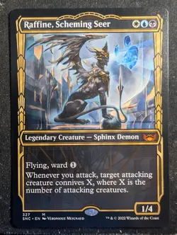Raffine, Scheming Seer - Showcase - Streets of New Capenna (MTG) - Image 1