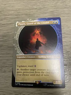 Pippin, Guard of the Citadel (Showcase) #326 NM Lord of the Rings LTR Magic MTG - Image 1