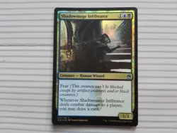 Magic: the Gathering - Masters 25 ~ Uncommon ~ SHADOWMAGE INFILTRATOR (FOIL) - Image 1