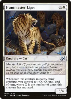 Huntmaster Liger [Ikoria: Lair of Behemoths] Magic MTG - Image 1