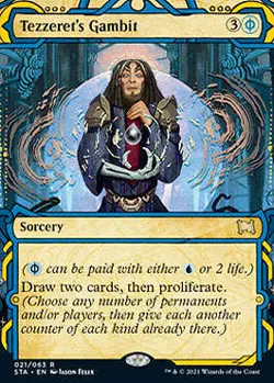 Tezzeret's Gambit [Strixhaven: School of Mages Mystical Archive] Magic MTG - Image 1