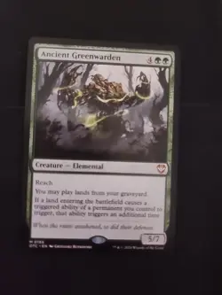 Ancient Greenwarden - Zendikar Rising - Near Mint - Magic the gathering - Image 1