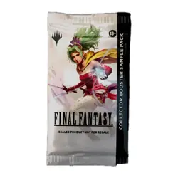 Magic the Gathering Final Fantasy Collector Booster Sealed Sample Pack - Image 1