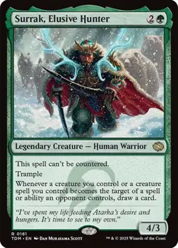 Surrak, Elusive Hunter [Tarkir: Dragonstorm] MTG - Image 1