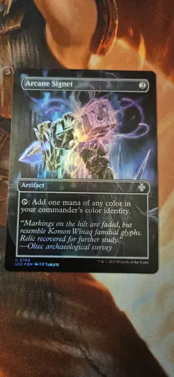 Arcane Signet (Borderless) Commander: the Lost Caverns of Ixalan Foil - Image 1