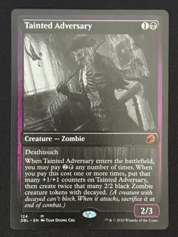 1x MTG Tainted Adversary - Innistrad: Double Feature (DBL) #124 - Magic - Image 1