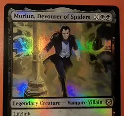 MTG: SPIDER-MAN: MORLUN, DEVOURER OF SPIDERS, 0059, FOIL, RARE, NM, SPM - Image 2