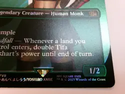 MTG English Tifa Lockhart Borderless Surge Foil NM Foil Magic Gathering 536 - Image 4
