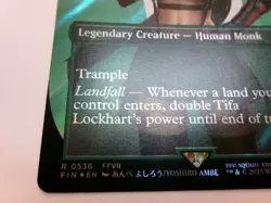 MTG English Tifa Lockhart Borderless Surge Foil NM Foil Magic Gathering 536 - Image 5