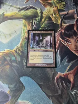 Godless Shrine (Retro Frame) Ravnica Remastered - Magic MTG NM - Image 1