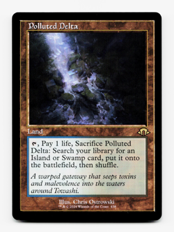 Polluted Delta (Retro Frame) - [Modern Horizons 3] MTG Magic - NM/M - Image 1