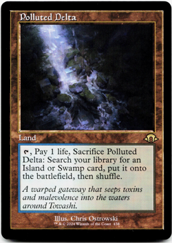 Polluted Delta (Retro Frame) - [Modern Horizons 3] MTG Magic - NM/M - Image 3