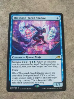 MTG Magic the Gathering - Thousand-Faced Shadow - Kamigawa Neon Dynasty - Image 1