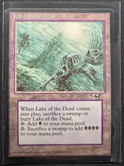Rare Lake Of The Dead Alliances Magic: The Gathering Near Mint NM MTG - Image 1