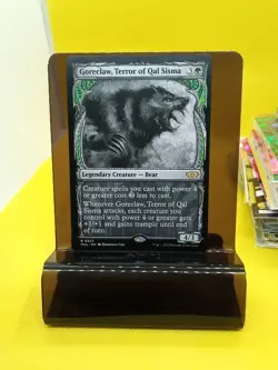 [1x] Goreclaw, Terror of Qal Sisma - Halo Foil - Near Mint, English - March of t - Image 1