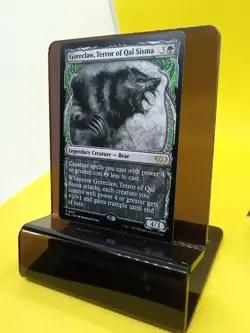 [1x] Goreclaw, Terror of Qal Sisma - Halo Foil - Near Mint, English - March of t - Image 3