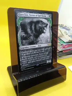 [1x] Goreclaw, Terror of Qal Sisma - Halo Foil - Near Mint, English - March of t - Image 4