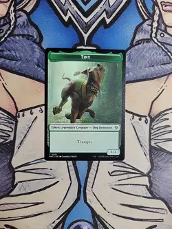 1x Sophia, Dogged Detective FOIL + 1x Tiny / Eldrazi Token - NM/M MKC MTG Magic - Image 2