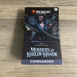 Magic The Gathering Revenant Recon Murders at Karlov Manor Commander Deck - Image 1