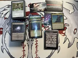 Dungeons of Death Commander Deck AFC Adventures in the Forgotten Realms Sleeved - Image 1